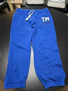 Livergy Men’s Royal Blue Drawstring Jogger Sweatpants XL